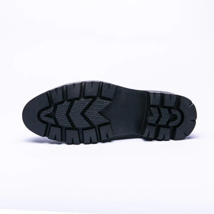 New high-end and trendy pointed-toe leather shoes for men's business formal wear British-style Korean casual shoes