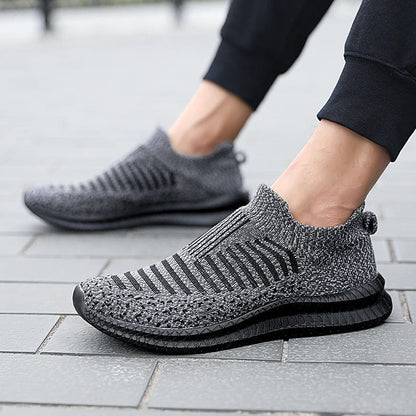 Men Running Walking sock Shoes Fashion Casual Sneakers Breathable Sport shoes Lightweight Men Sneakers Casual Shoes
