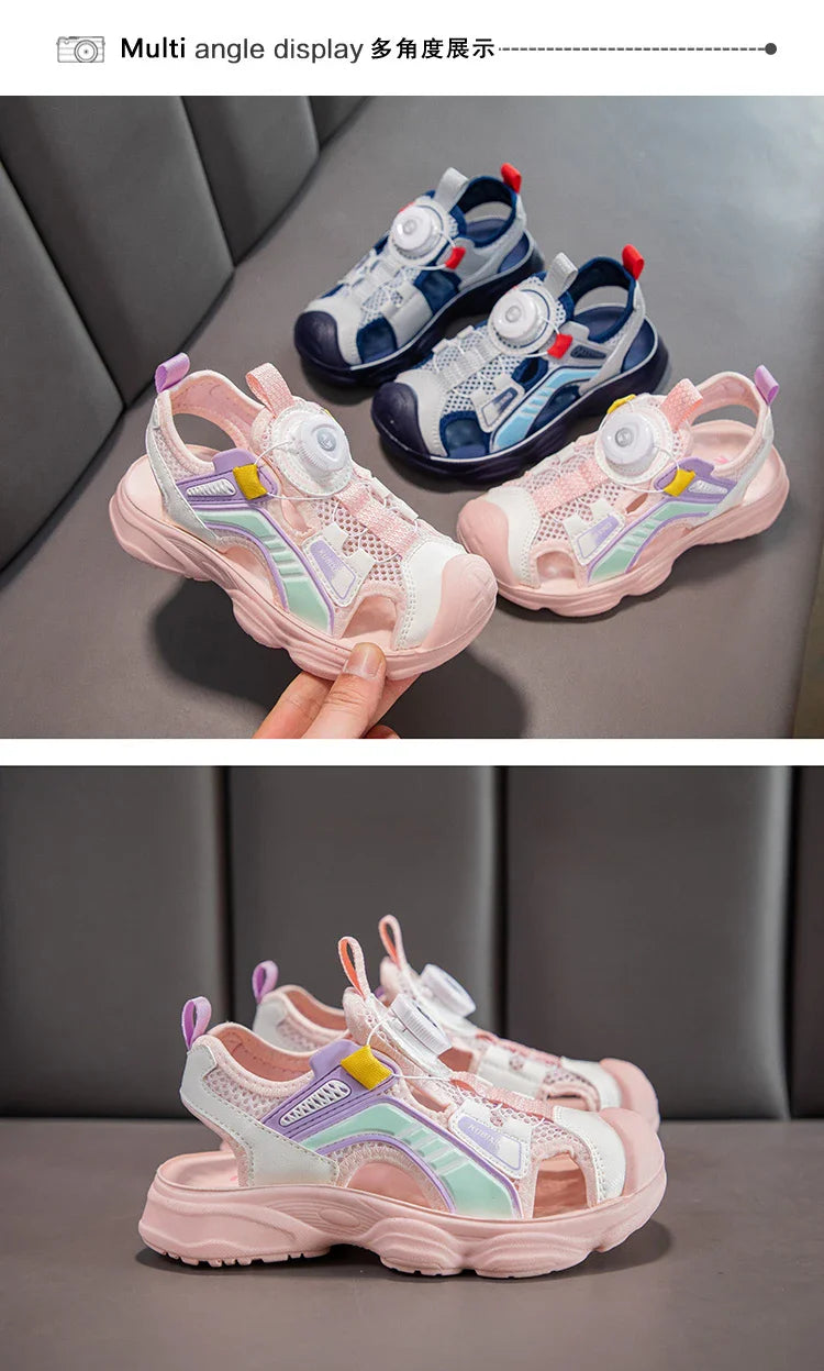 Luxury Boys Sandals Kids Shoes Summer Beach Water Sneaker 4-8 Years Outdoor School Casual Sneaker Sports Sandal for Boy