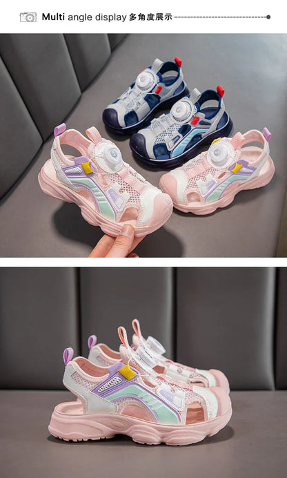 Luxury Boys Sandals Kids Shoes Summer Beach Water Sneaker 4-8 Years Outdoor School Casual Sneaker Sports Sandal for Boy