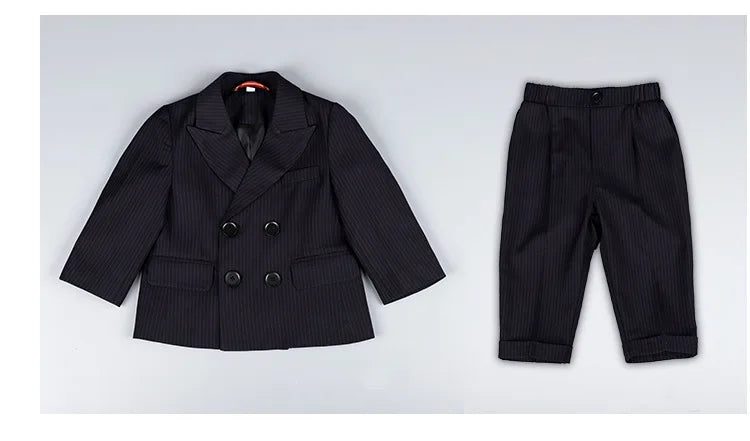 Boys Suit For Wedding 1Year Baby Kids Photograph Suit Children Formal Ceremony Tuxedo Dress Child Party Performance Costume
