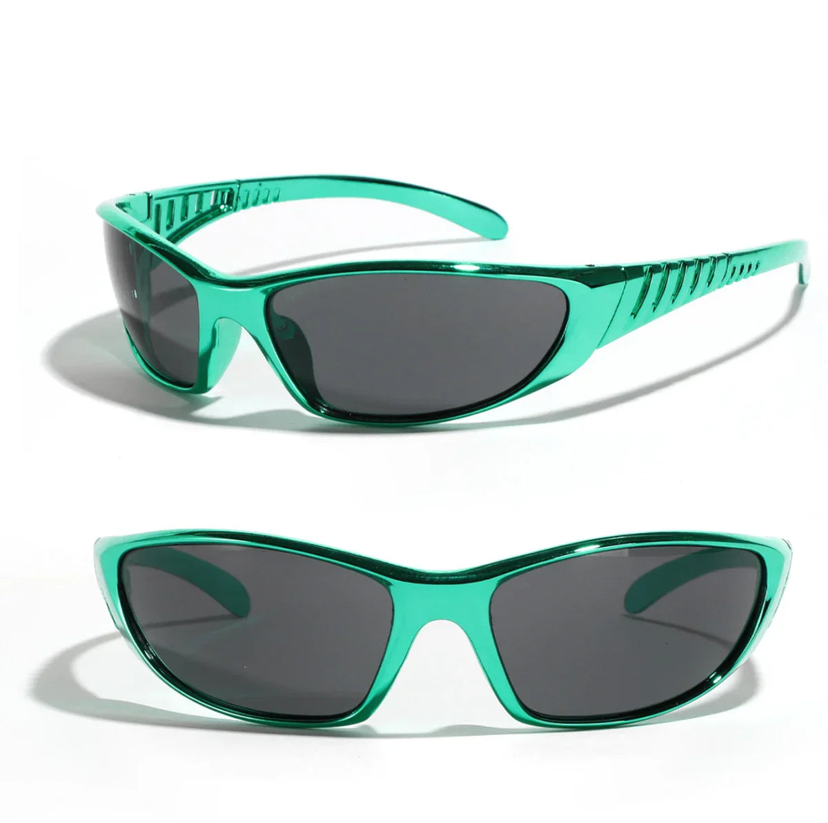 Silver Sunglasses Color Hollowed Out Future Sense Of Technology Hot Girls Net Red Sunglasses Women Sunglasses Trendy Men