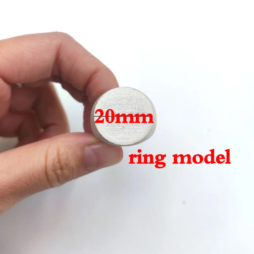 Custom  Engraved Pinky Ring 13mm Round Signet  Ring Custom Family Badge ring for Women Men Ring Copper Jewelry