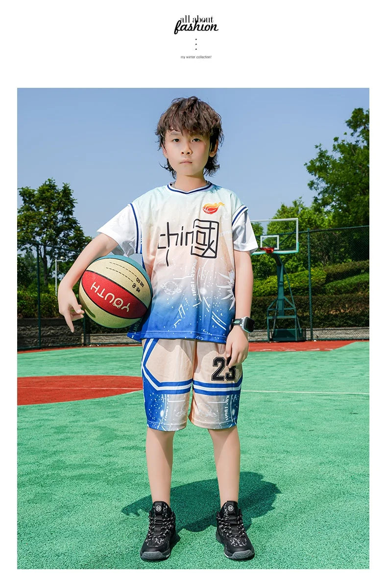 Kids Basketball Shoes Boys Sneakers Non-slip Child Trainer Basket Shoes Outdoor Children Sport Shoes Zapatillas De Deporte