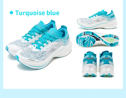 Carbon Fiber Plate Running Shoes Traction Shock Absorption Sneakers Professional Marathon PB Racing Sports Trainers Shoes