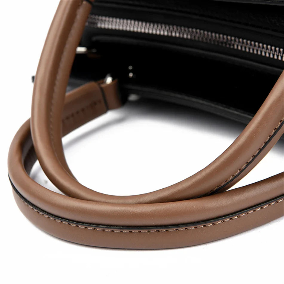Luxury Designer Multi Layered Women's Handbag 2024 Trendy High Quality Soft Leather Messenger Bag Women's Shoulder Crossbody Bag