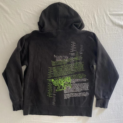Woman Hoodie Aesthetic Gothic Clothes Y2K Cyber Grunge Emo Zip Up Sweatshirts Vintage Graphics Print Kpop Clothes for Women