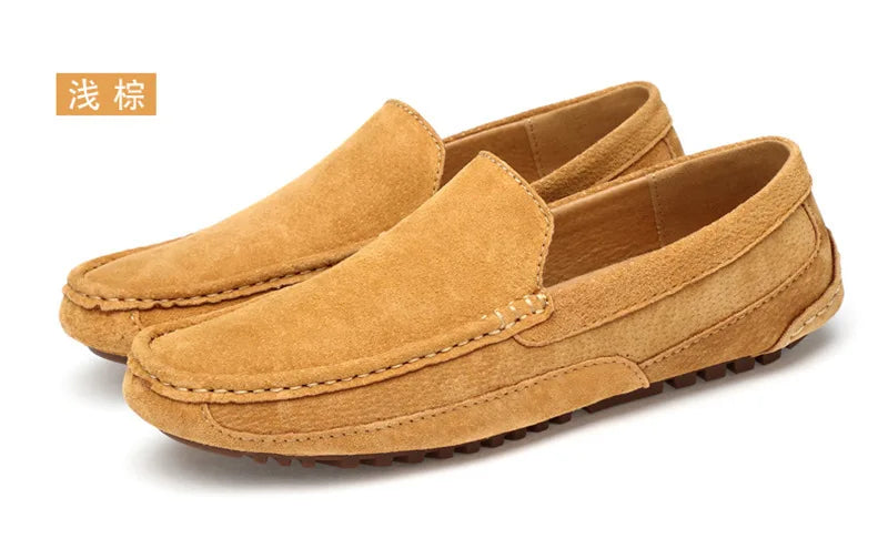 Leather Man Loafers Luxury 2022 Casual Shoes For Men Boat Shoes Handmade Men Slipon Driving Shoes Male Moccasins Zapatos