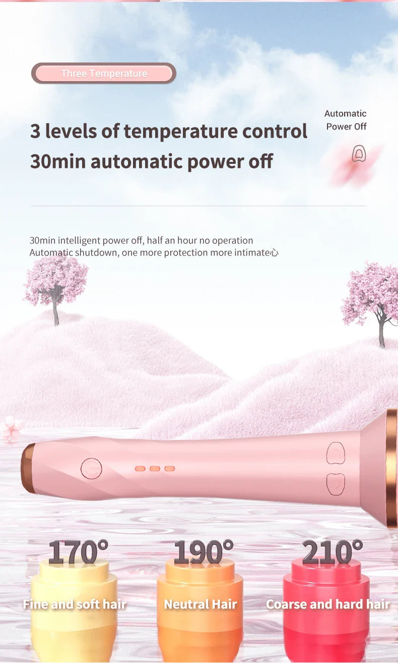 Hair Curler 28/32mm Automatic Hair Curler Large Wave Curling Iron Tongs Temperature Adjustable Anion Fast Heating Styling Curler