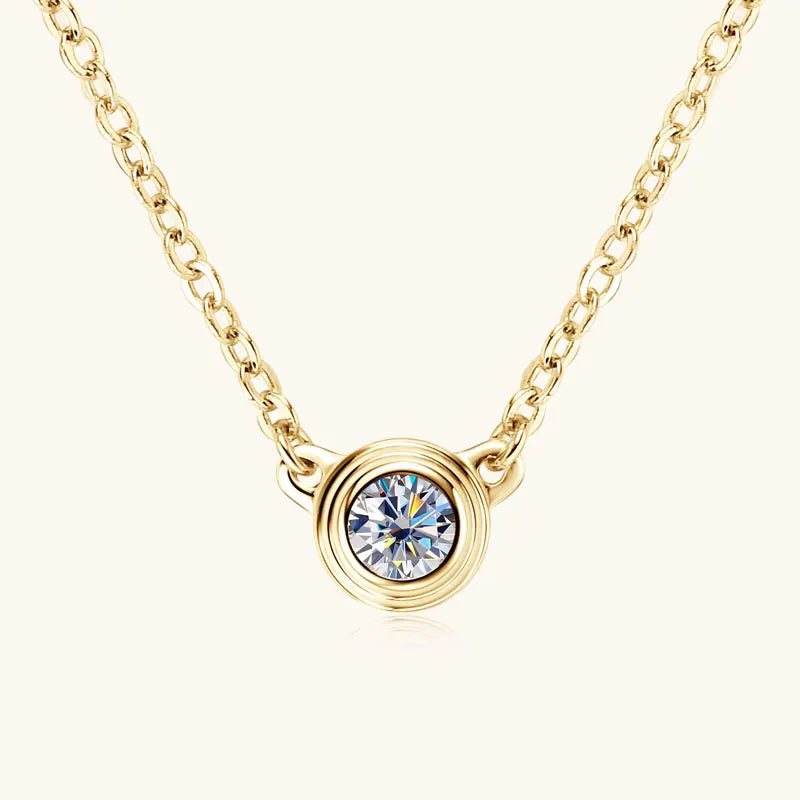 2025 Trendy 3mm Moissanite Jewelry Set 925 Silver Plated Rose Gold Necklace Bracelet Earrings Set for Women Valentine's Day Gift