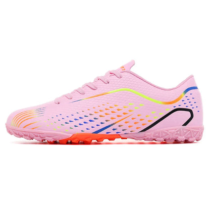 Kids Youth Soccer Shoes Cleats Football Boots Men Non Slip Breathable Lightweight Training Sneakers Boys Children Football Match