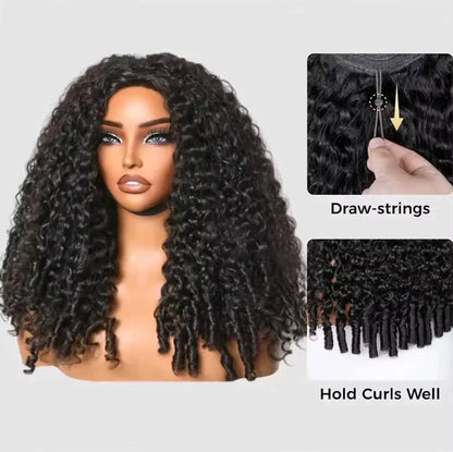 Curly Human Hair Wig 13x4 HD Transparent Lace Frontal Wigs Pre Plucked 250% Density Burmese Human Hair Wigs 28 Inch