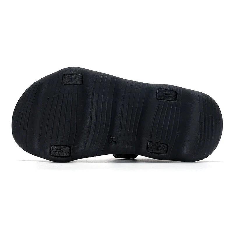 Boys Sports Sandals Soft Rubber Sole Non Slip Lightweight Breathable Kids Summer Outdoor Beach Running Casual Shoes 30-38