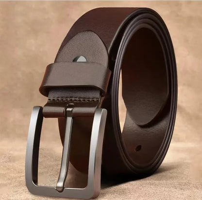 Male Famous Brand Luxury Designer PU Leather Jeans Belts for Men Pin Adjustable Alloy Buckle Waist Straps Belt 105cm 120cm 125cm