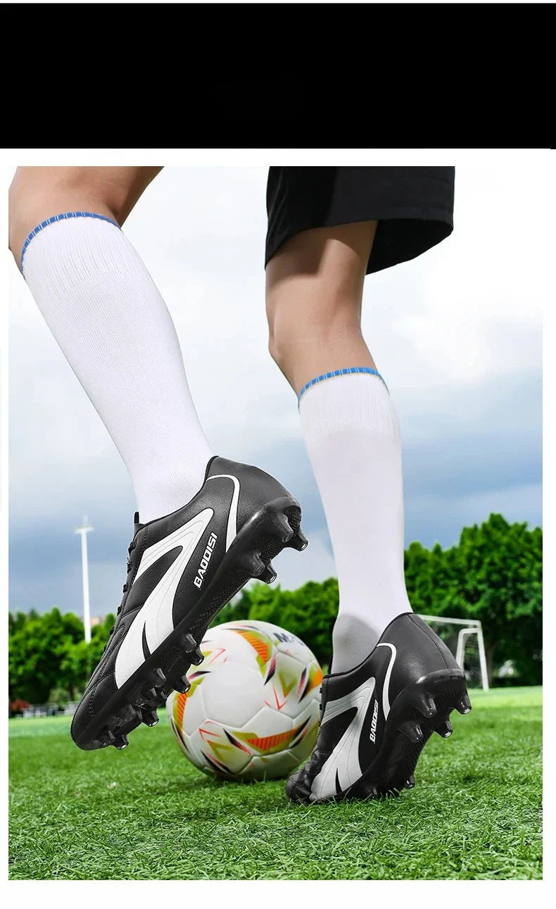 Mens Soccer Shoes Women Adults Society Football Cleats Ultralight Training Soccer Sneakers Outdoor Professional Football Boots