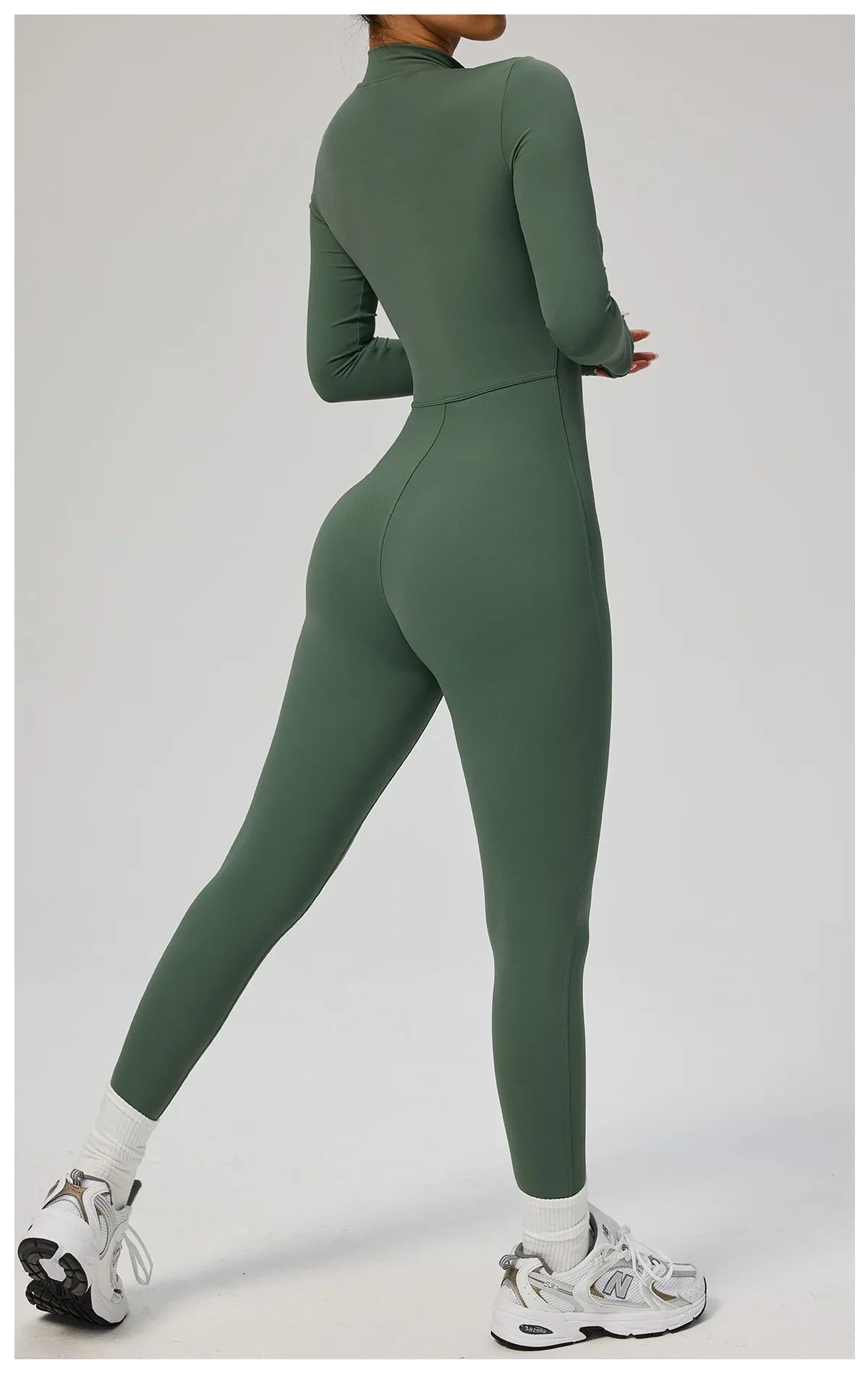 Zipper Jumpsuit Women Quick Dry Clothing Sportswear Woman Gym Yoga Sport Sets Spandex Nylon Workout Sets Women Tracksuit