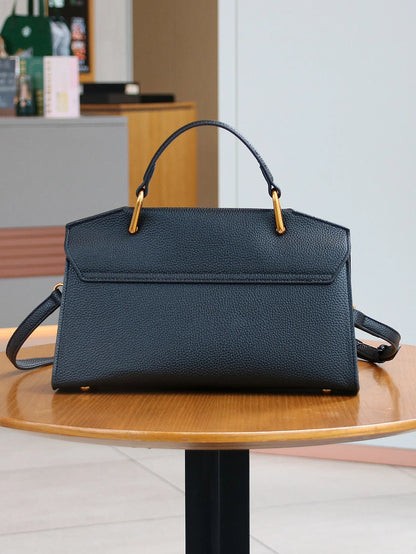 2025 new retro blue snake-shaped high-grade handbag fashion luxury luxury handbag lightweight large-capacity one-shoulder messen