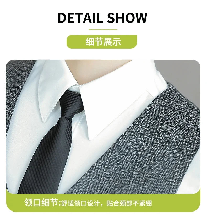 Hemp (blazer+Vest+Pants) Fashion Business Leisure Hosts Slim-fit Cotton Hemp Gentleman Wedding Work Wedding Suits for Men M-5XL