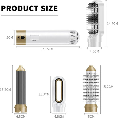 Multi-Functional 5-In-1 Curling And Straightening Comb Hair Accessories Styling Tools And Equipment Hair Dryer For Dyso Gift