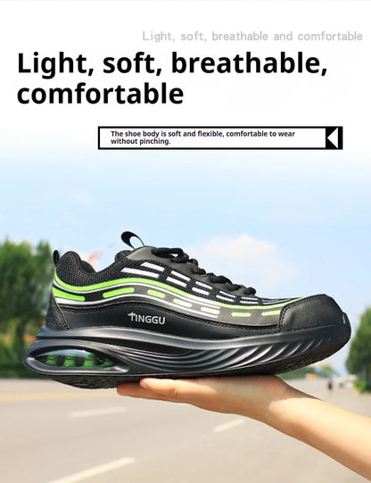 New insulated 10KV anti-smash and anti-puncture labor protection shoes Lightweight and breathable safety protection work shoes