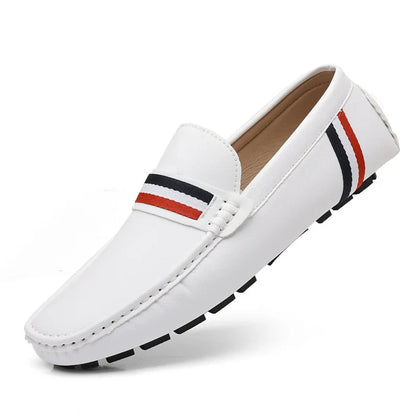 Men Shoes Slip on Loafers Mens Business Office Shoes Classic PU Leather Men's Loafer Shoes Casual Men Driving Shoes Men's Shoes
