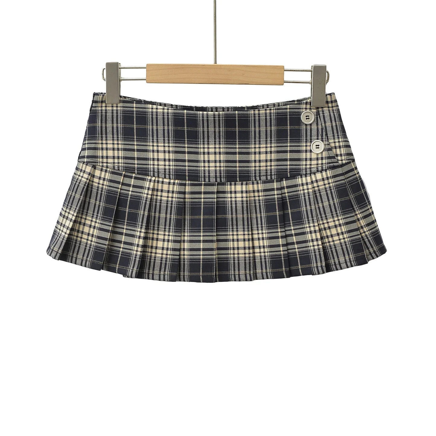 Summer Mini Skirts For Woman Korean Fashion Red Plaid Skirts Women Y2k Skirts Pleated Pleated Skirts Vintage Preppy Style