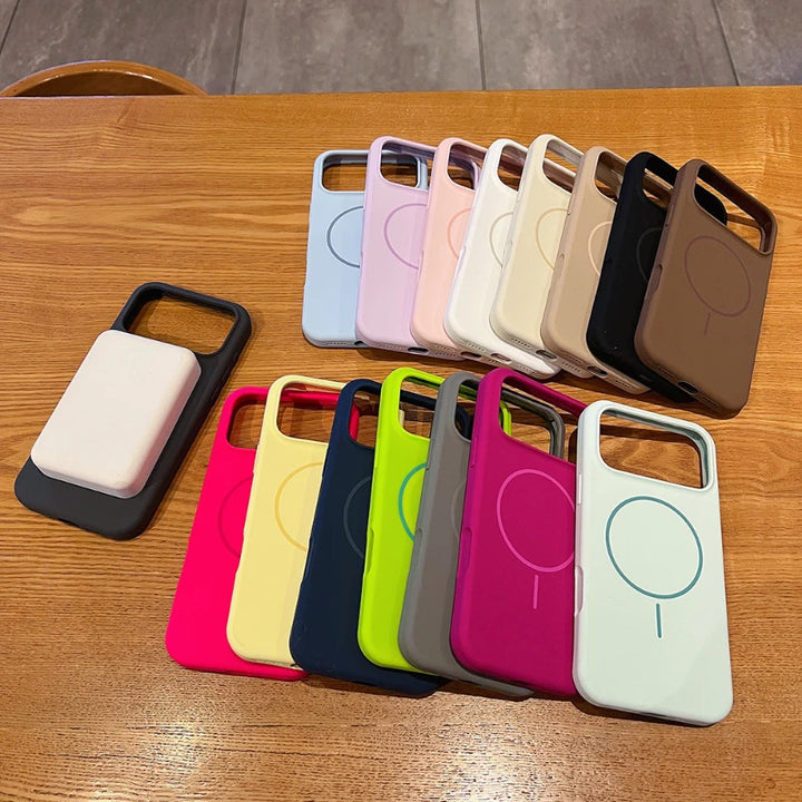 Liquid Silicone Phone Case For iPhone 17 Pro Max Air Bumper Back Cover