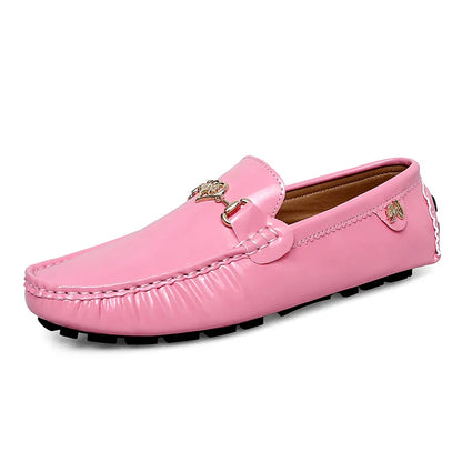 Shoes Women's 2025 New Soft Sole Slip-On Lazy Loafers Handmade Trbottomy Easiest for Match Men's Casual Driving Shoes