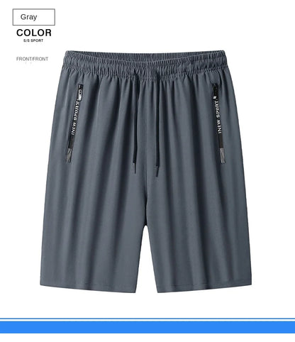 Men's Sports Shorts,bermuda Clothing, Fitness Jogging Shorts,ice Silk