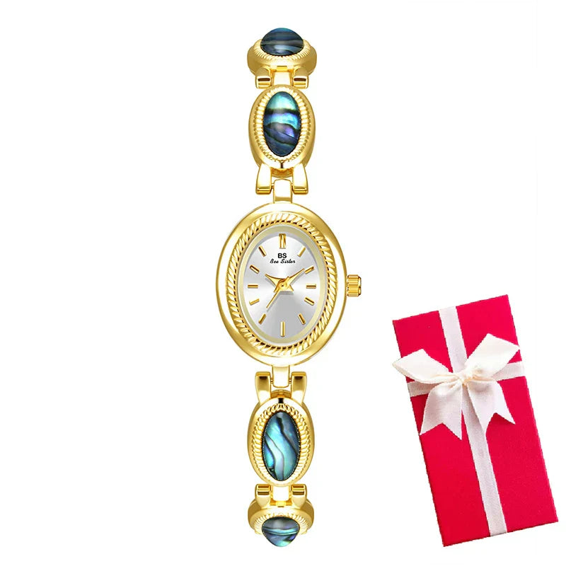 Top Brand Luxury Women Bracelet Watches Unique Design Fashion Elegant Ladies Wrist Watches For Female Clock Quartz Wristwatches