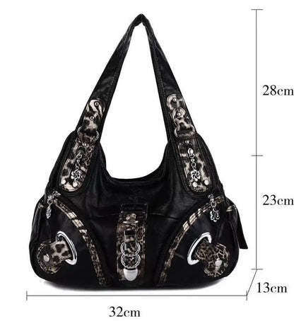 Women Handbags Fashion Shoulder Bag Large Tote Top-handle Shopping Pack Multifunctional Satchel Lady Hobos  Big Purse