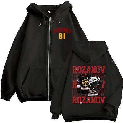 Zipper Hoodies Men's Women Clothing Fashion Zip Up Sweatshirts Jackets Coats
