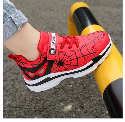 A pair of children's four-season leather sport shoes, soft, comfortable, wear-resistant casual shoes, size 26-38，BH-828