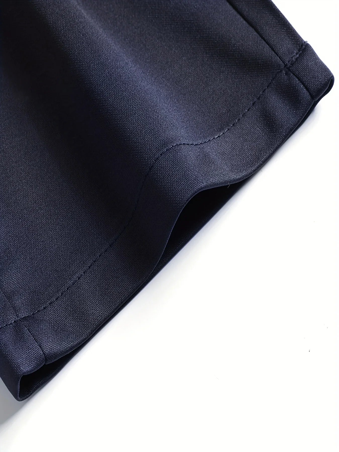 Men's Slim Fit Stretch Dress Pants - Solid Color Business Casual Trousers, Comfort Office Commute Pants for Male - 2-Pack & Sing