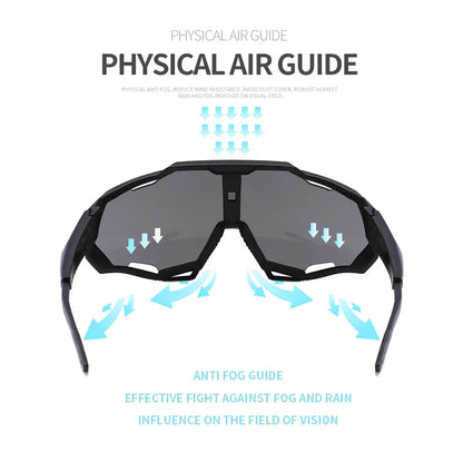 Outdoor Cycling Sunglasses UV400 Protection Windproof Glasses Men Women Sports Sunglasses Riding Fishing Runing Hikking Eyewear