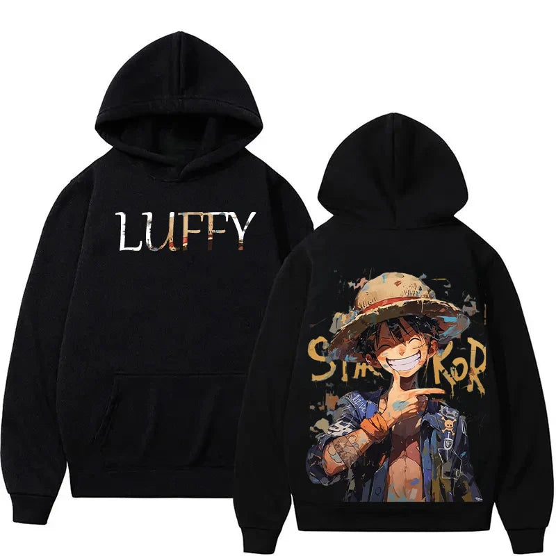 Couple Hooded Sweatshirt Harajuku Y2k Street One Piece Enthusiast Long Sleeved Top