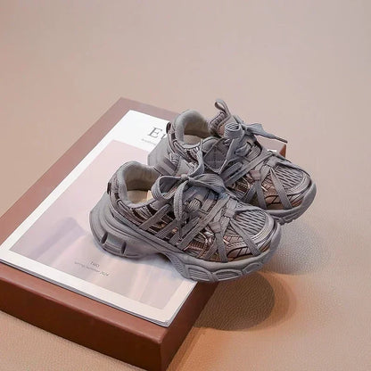 Girl's Sneakers Breathable Versatile Basketball Sneakers for Children Fashion Spring Autumn Kids Causal Boys School Sports Shoes