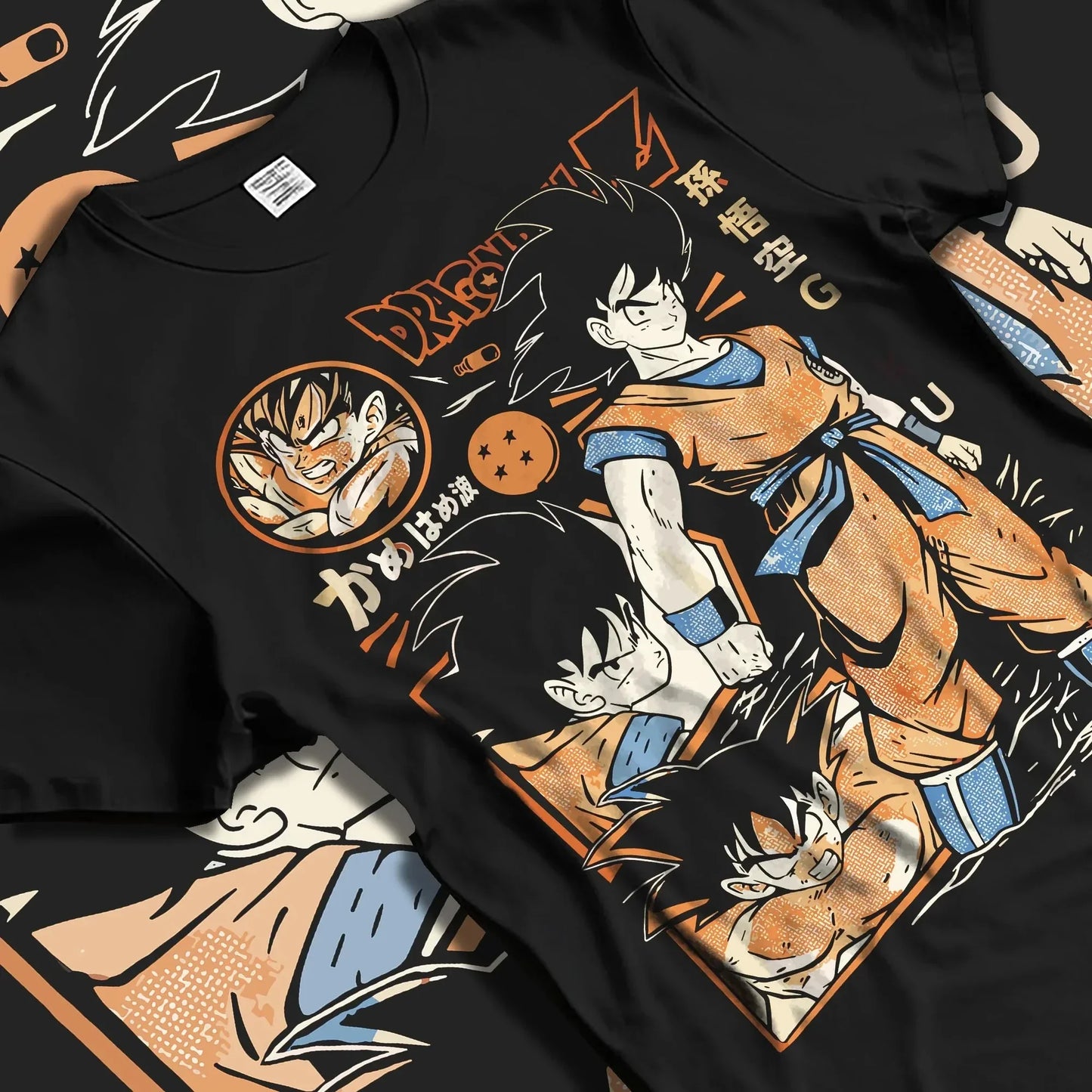 2026 Summer Dragon Ball  Oversized T-shirt 100% Cotton Vintage Y2K Graphic Print High Quality Unisex Casual Streetwear Tshirt