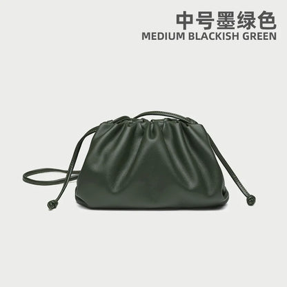 Soft Pu Leather Women Shoulder Bag High Quality Small Cloud Crossbody Bags for Women Fashion Female New Handbags Messenger Bags