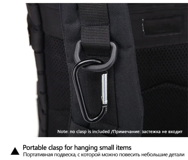 45L Man Tactical Backpacks Outdoor Traveling Bags Outdoor 3P School Pack EDC Molle Pack For Trekking Hunting Bag