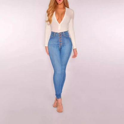 Women's Slimming Denim Cotton Pants