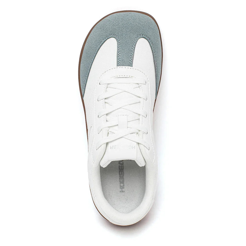 Barefoot Wide Toe Sneakers Unisex Zero Drop Minimalist Canvas Shoes Non Slip Lace Up Walking Sneaker