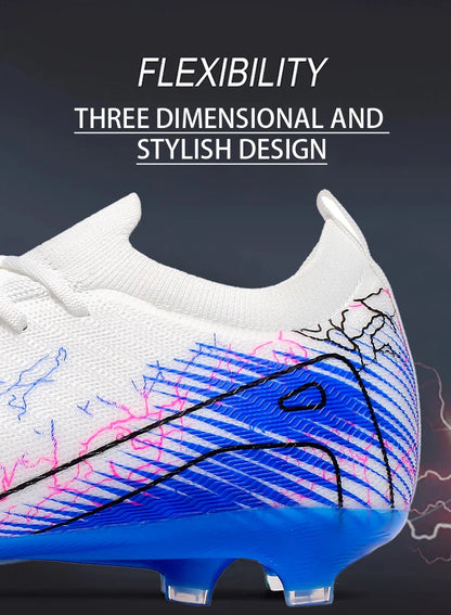 New Men's Football Boots Wholesale Cleats Non-Slip Sneakers Training Soccer Shoes Top Quality FG Drop Shipping Unisex Adult