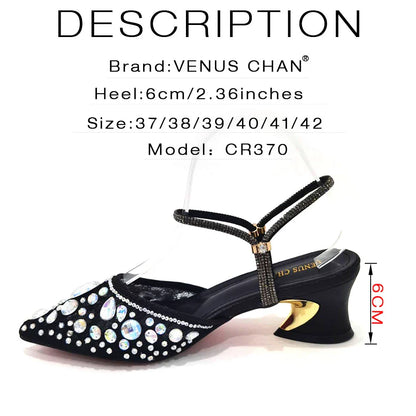 Newest INS Style Lace Elegant High Heels Pointed-Toe Nigeria Popular Design African Ladies Shoes And Bag Set