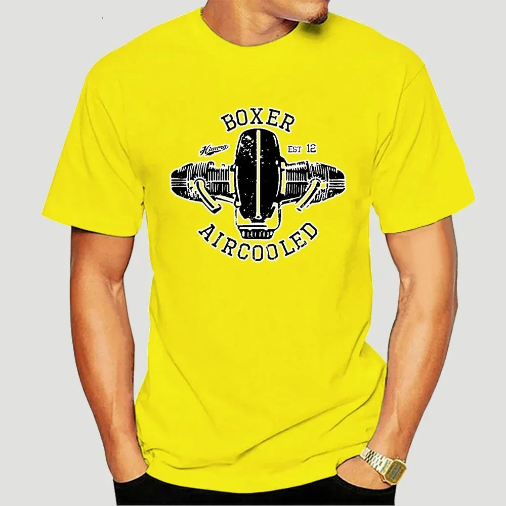 2019 Hot Sale  cotton Germany motorcycle engine BOXER AIRCOOLED T-Shirt R100 R80 R65 R nineT nine T Scrambler Tee shirt 8920X