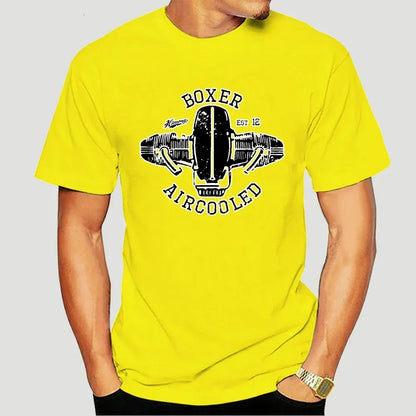 2019 Hot Sale  cotton Germany motorcycle engine BOXER AIRCOOLED T-Shirt R100 R80 R65 R nineT nine T Scrambler Tee shirt 8920X