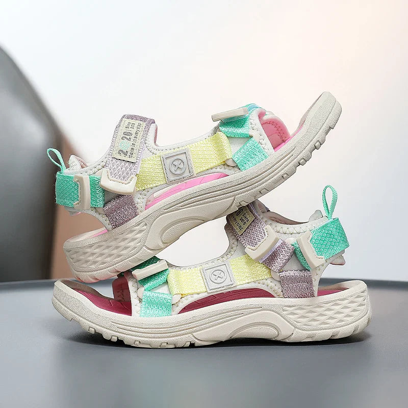 Summer Beach Water Children Casual Sport Sandals Fashion Shoes Outdoor Non-slip Bottom Boys Comfortable Walking Sandals Girls