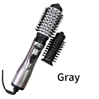 Electric Hot Air Brush 2-in-1 Curling Comb Constant Temperature Hair Dryer Wave & Straightening Tool