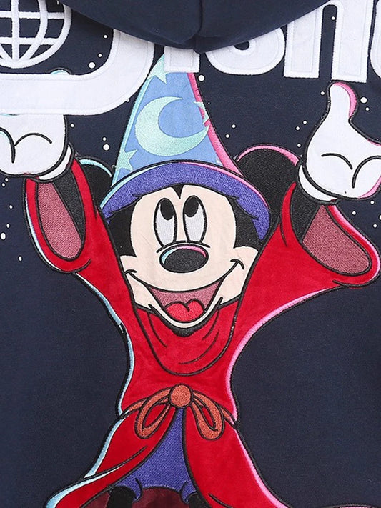 Women’s Mickey Mouse Fleece Zip-Up Hoodie