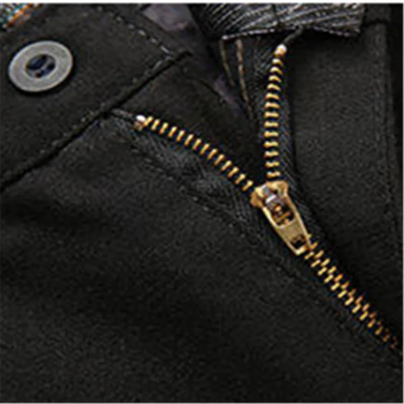Men's Cotton Suit Pants Smart Casual Straight Solid Color Dress Trousers Men Four Seasons Loose Formal Office Full Length Pants